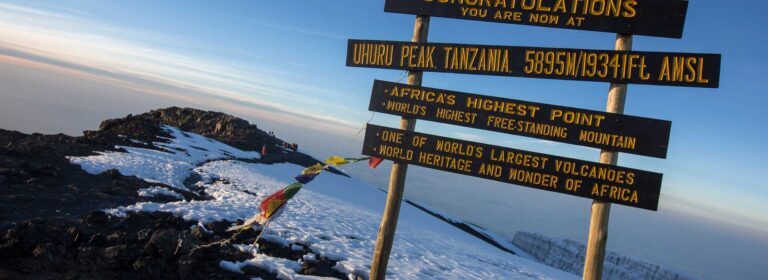 mount kilimanjaro banner